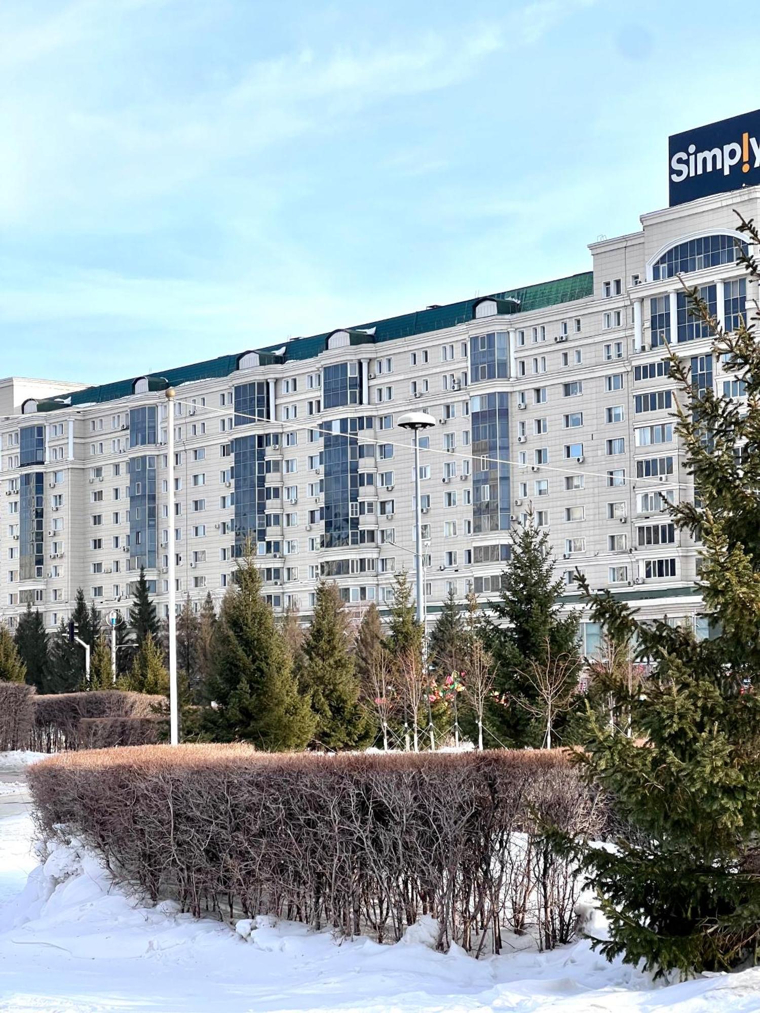 7 Очень Теплая Возле Байтерека Квартира Для 1-4 Человек Astaná Exterior foto